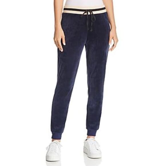 Juicy Couture Black Label Luxe Velour Sweatpants Joggers, Medium - Picture 1 of 7